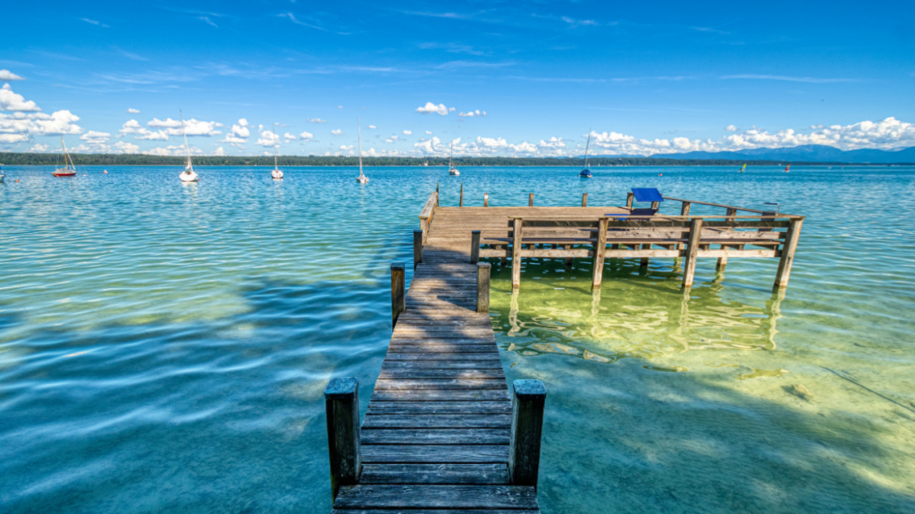 photo of Lake Starnberger in the German state of Bavaria