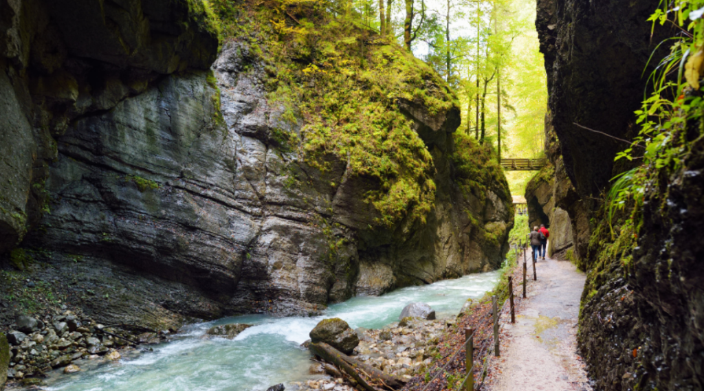 photo of Partnach Gorge in Bavaria, Germany
