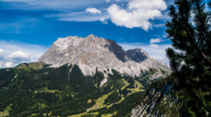photo of Zugspitze Mountain which is one of many natural wonders in Bavaria
